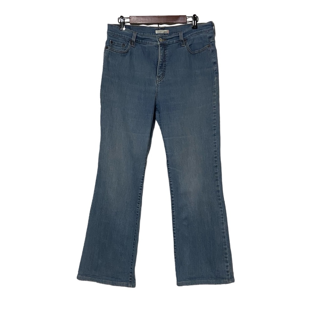 Vintage Levi’s 512 Perfectly Slimming Womens 16 Long Boot Cut Denim Jeans Blue